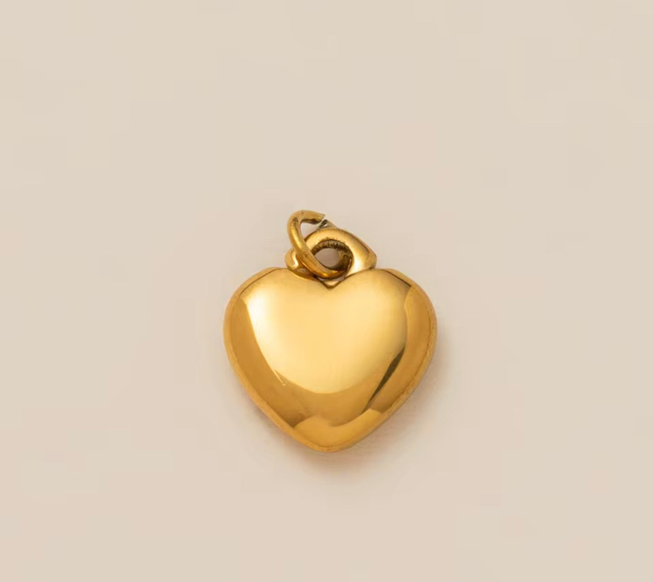 Gold Heart Charm