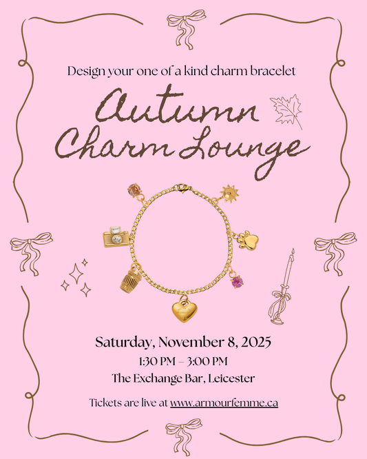 🍂  Autumn Charm Lounge: Make Your Custom Charm Bracelet