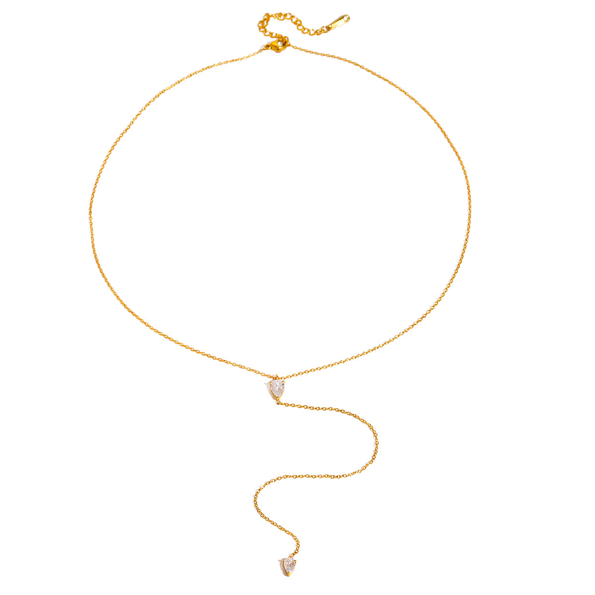 Golden Cascade Necklace