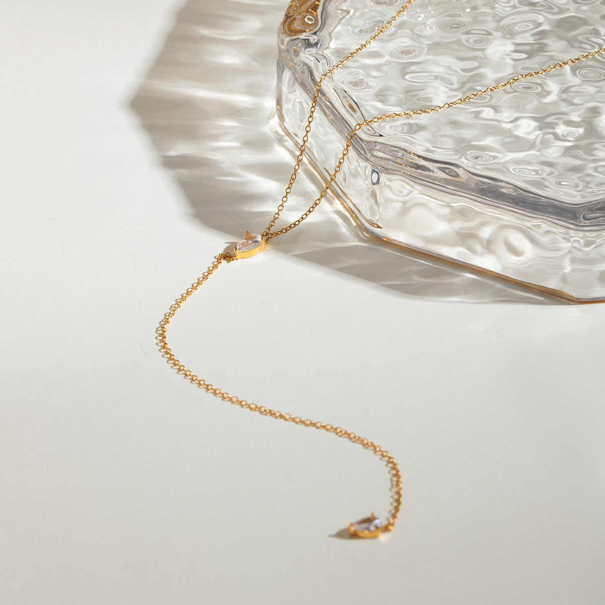 Golden Cascade Necklace