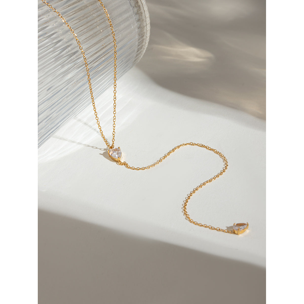 Golden Cascade Necklace