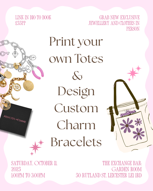 Tote Bag & Charm Bracelet Ticket