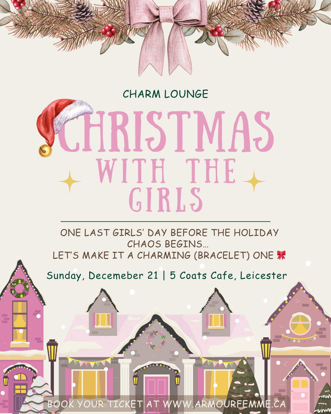 Christmas with the Girls: Make Your Festive Custom Charm Bracelet