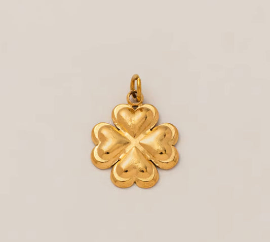 Four Leaf Clover Charm