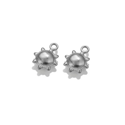 Silver Sun Charm