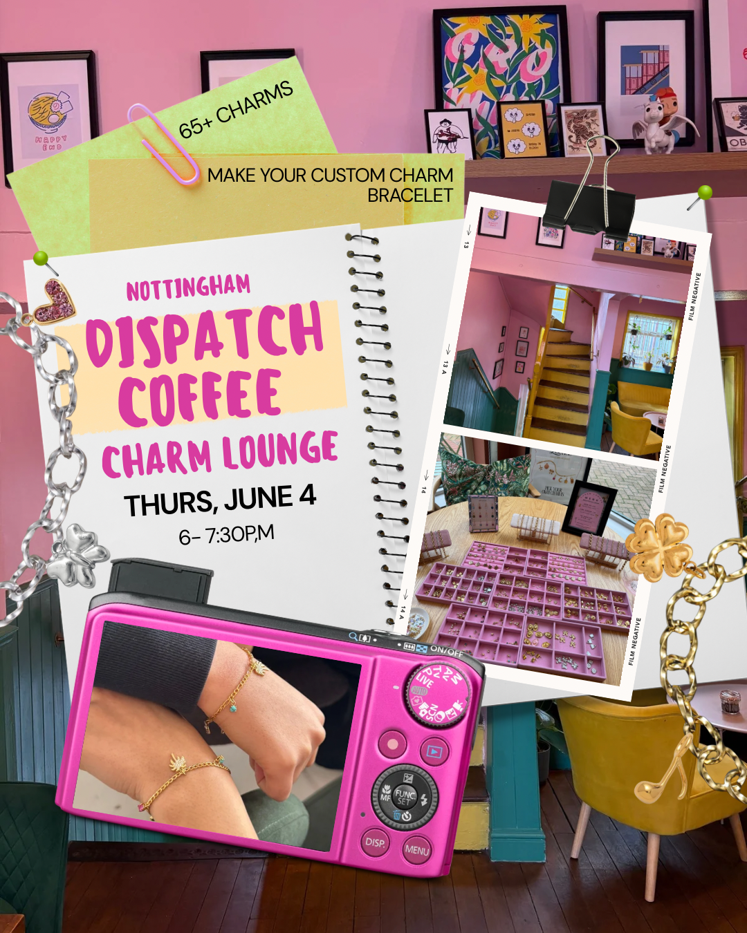 Charm Lounge: Dispatch Coffee Shop -  Nottingham
