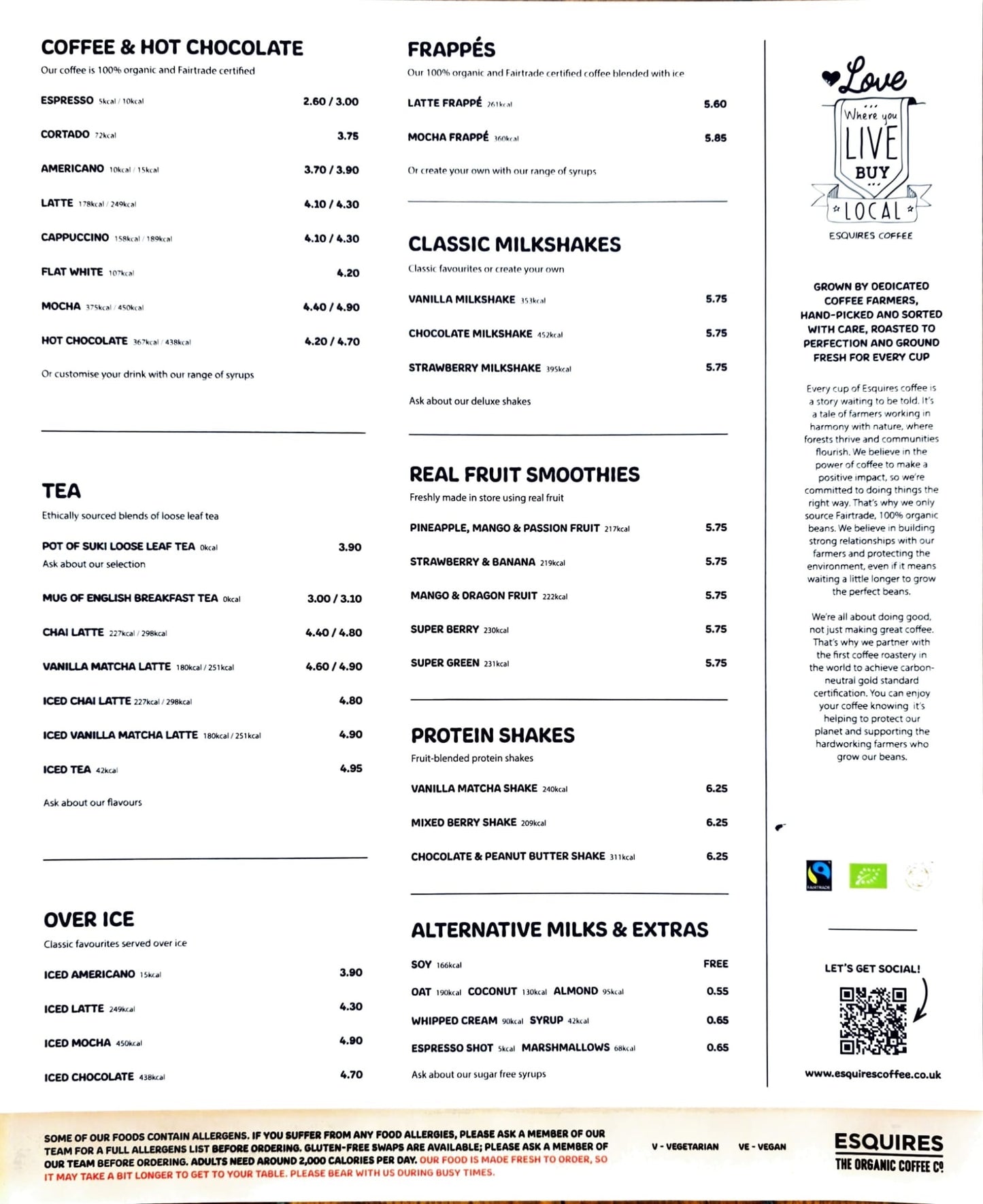 Esquires at Wullcomb Charm Lounge - Leicester